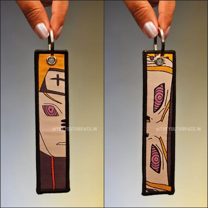 Pain Flip Side Embroidered Keychain (15 cm)