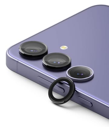 Samsung Galaxy S24 Camera Lens Frame Glass - Black