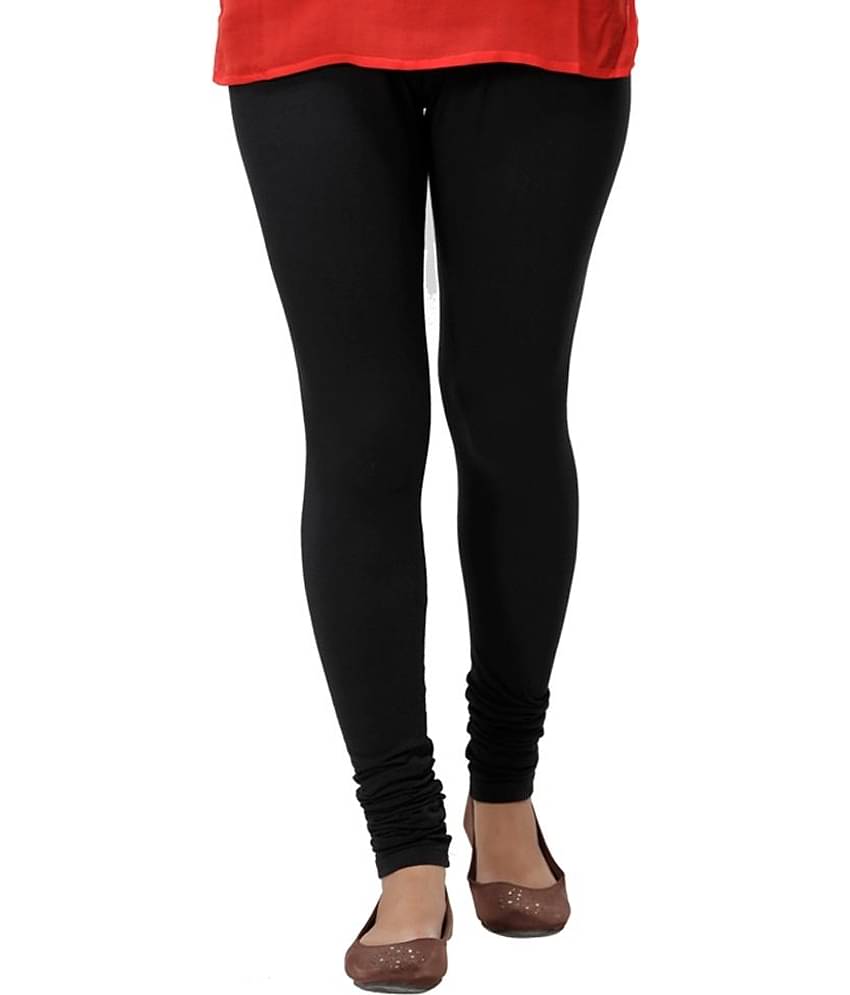 Ankita Black Leggings - Cotton