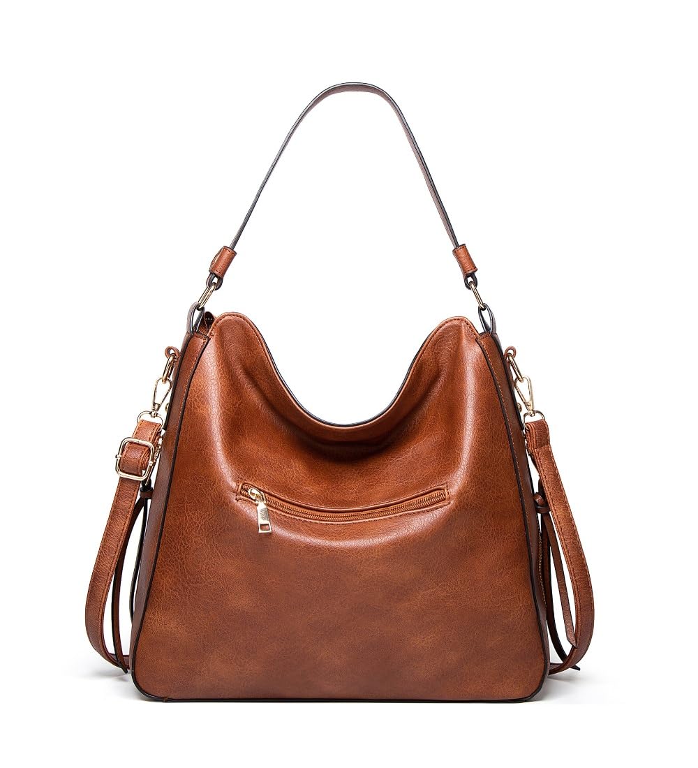 Women's PU Leather Zipper Handbag-PID63986