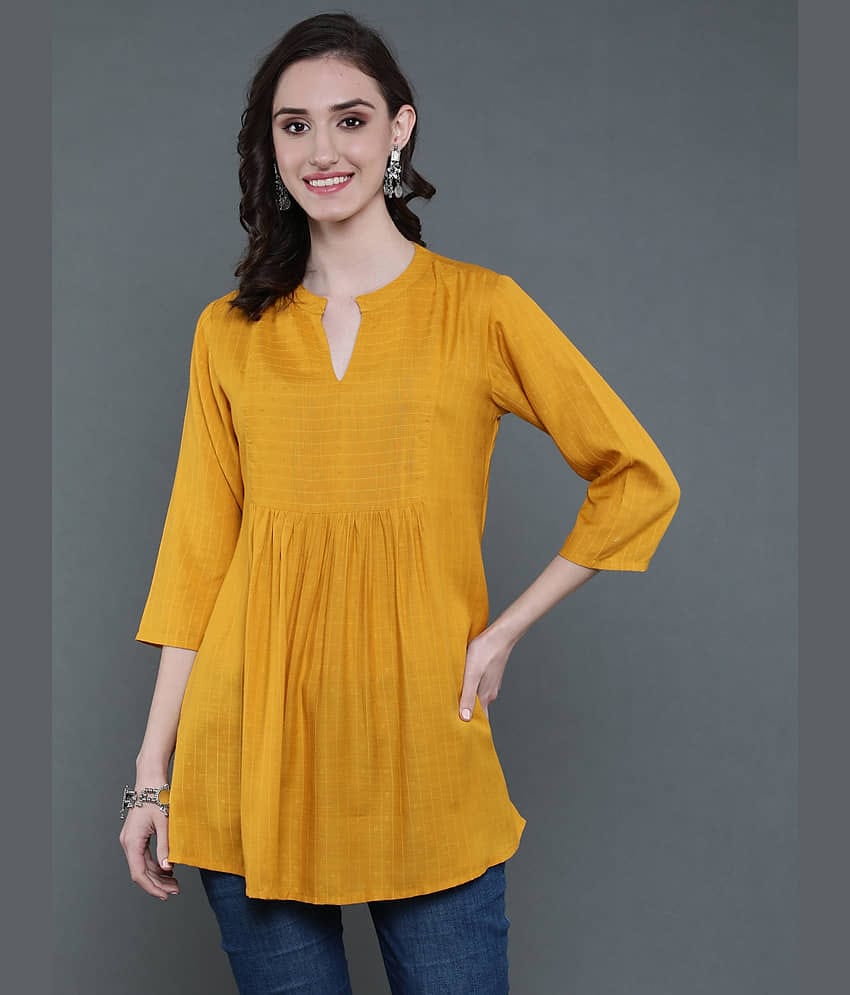 Rayon Short Kurti For Women (Pack of 1)