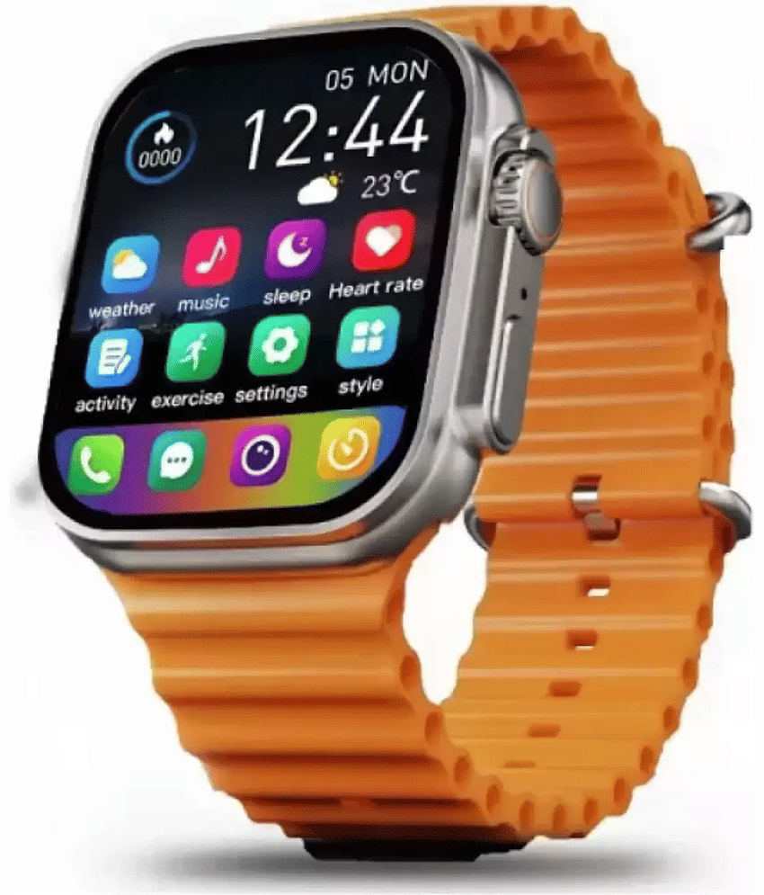 VENKAT ZONE IPS BT Calling Upto 1-2 days Smart Watch Black