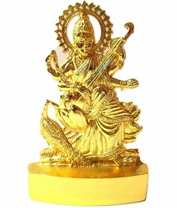 Shri Astha Vinayak Iron Goddess Saraswati Idol ( 6.5 cm )
