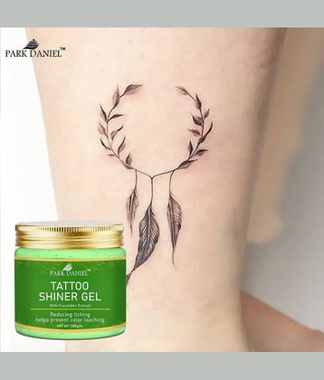 Park Daniel Tattoo Shiner Gel With Cucu mber Extract Permanent Body Tattoo