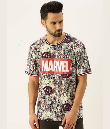 Veirdo Pack of 1 Cotton Oversized Fit Men's T-Shirt ( Multicolor )