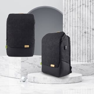 Timus Magnet Business Premium Backpack Waterproof fit 15.6 Inch Laptop Backpack with USB Charging Port 22 Liters Trave