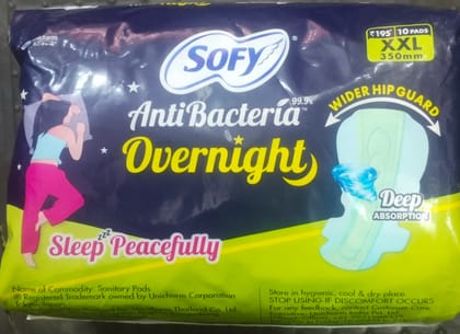 Sofy anti bacteria overnight XXL 350 mm