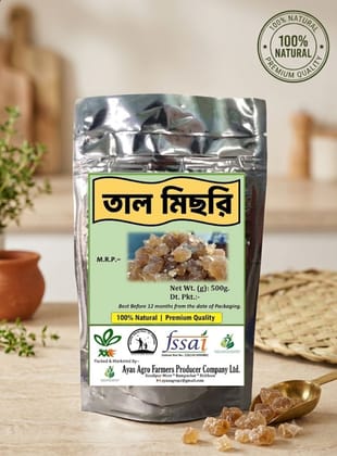 Palm Sugar crystals ( TAL MISHRI) - 500 gm