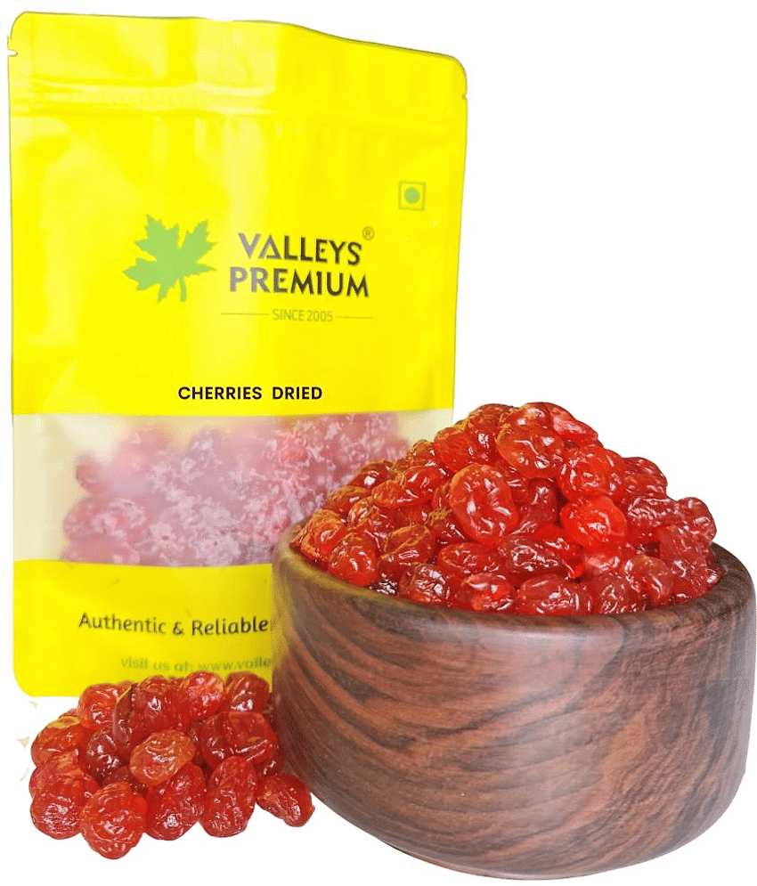 Valleys Premium Sun Dried And Dehydrated Kashmiri Cherries 800 Grams