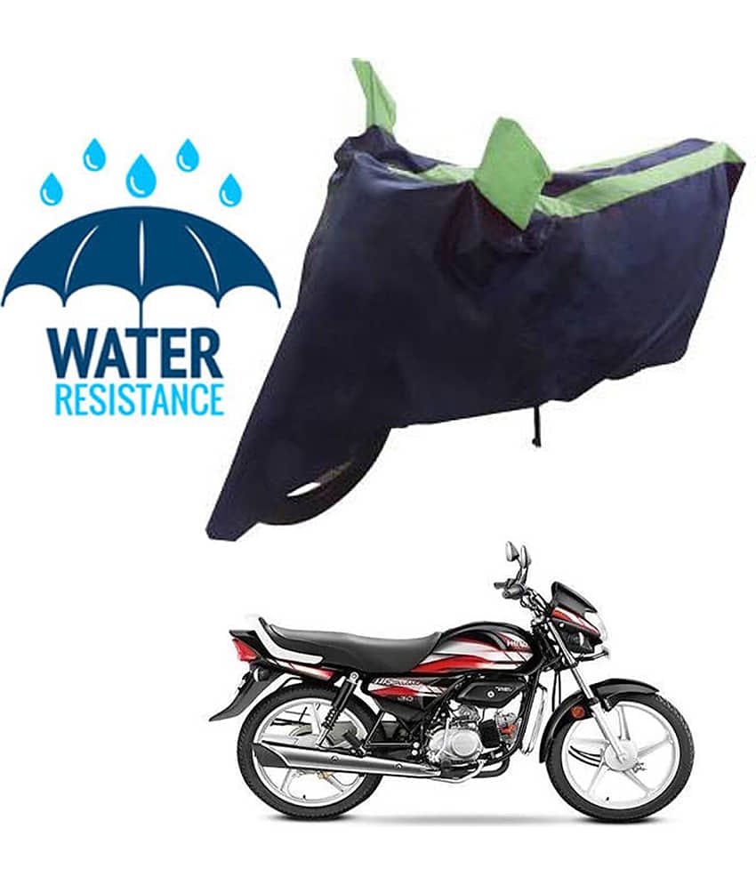 RONISH Bike Body Cover for Hero HF Deluxe ( Pack of 1 ) , Green