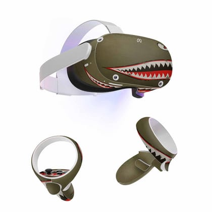 Shark Mouth Meta Oculus Quest VR Skin Shark Mouth Meta Oculus Quest VR Skin - Default Title