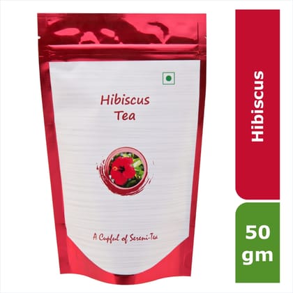 Camellia Twigs Hibiscus Tea l Pure Hibiscus l 50 gm Resealable Pouch