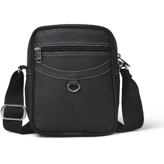 MATRICE messenger bag with black faux vegan leather(NE-S-0799-Black) MATRICE messenger bag with black faux vegan leather(NE-S-0799-Black)