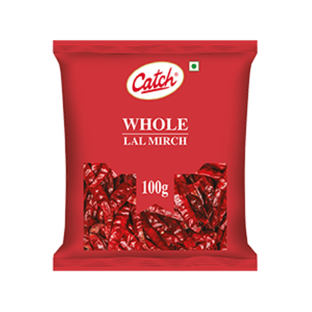 Catch Whole Pouch || Red Chilli || 100 Grams