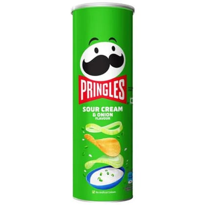 Pringles Sour Cream & Onion Potato Chips 110 Gms