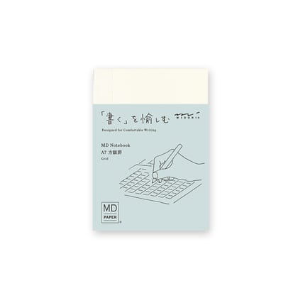 MD Notebook A7 - Square Grid