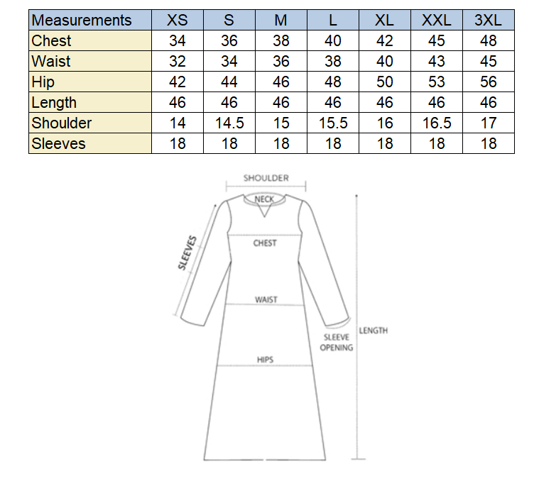 Size Guide Size Guide
