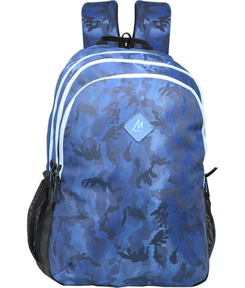 mikebag 25 Ltrs Blue Polyester College Bag