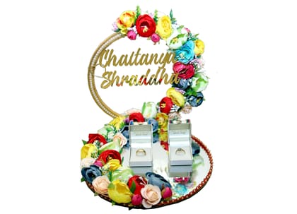 Ring Holder Flower Design