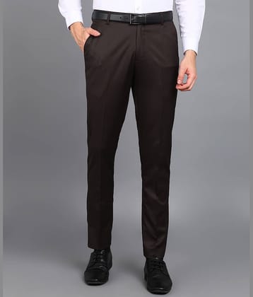 Inspire Clothing Inspiration Slim Flat Men's Formal Trouser - Black ( Pack of 1 )