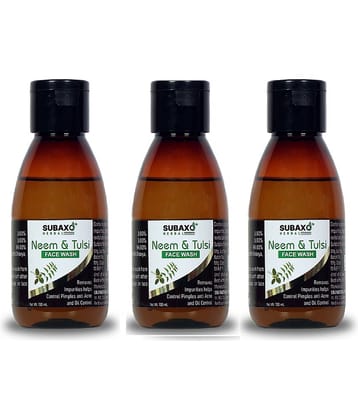 Subaxo - Acne or Blemishes Removal Face Wash For All Skin Type ( Pack of 3 )