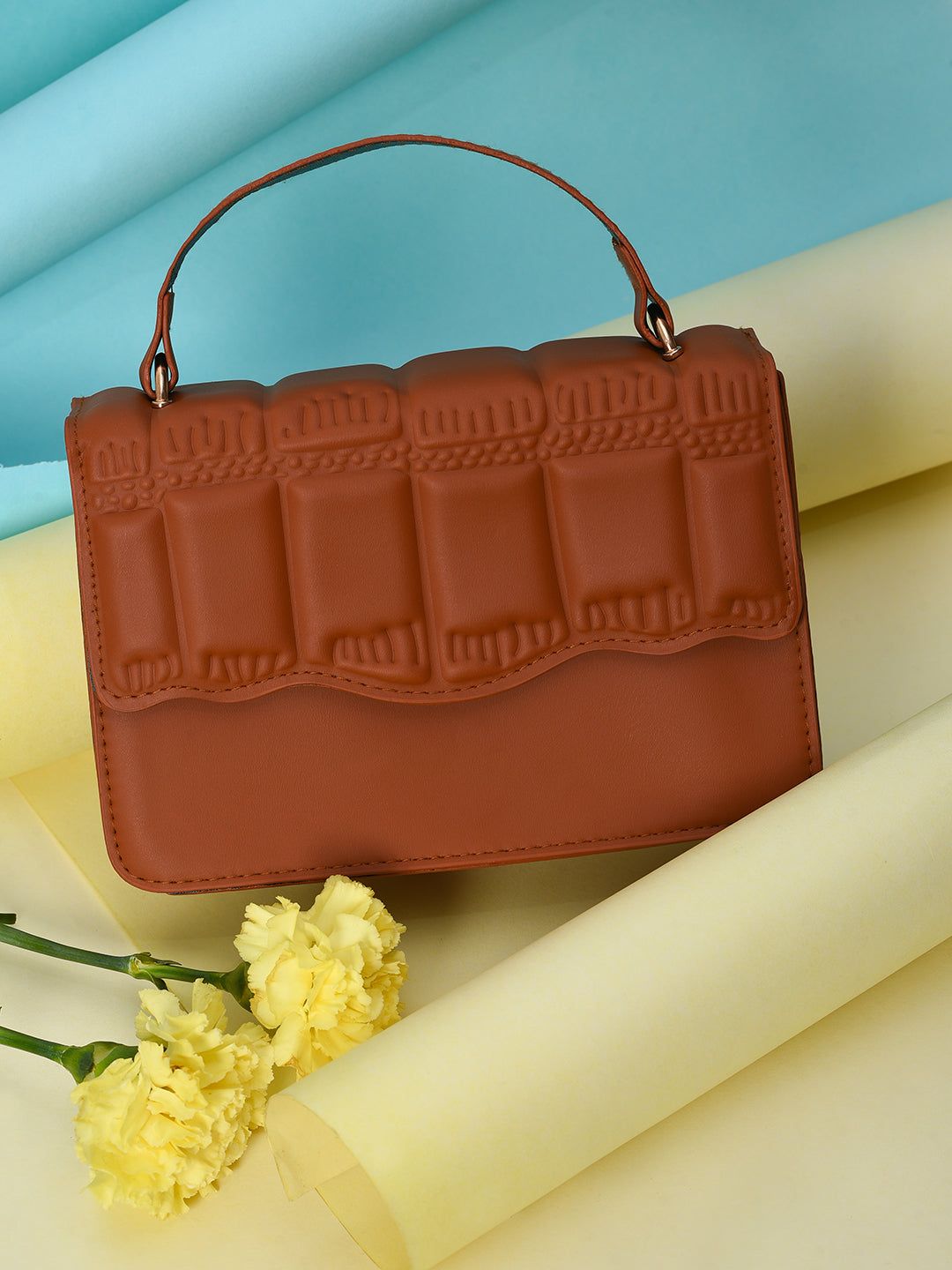 Grace Brown Mini Bag-Handheld Bag