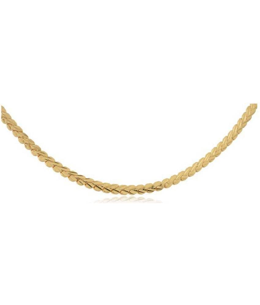 AanyaCentric Gold Plated Chain ( Set of 1 )