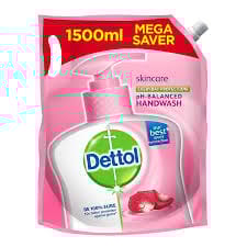 DETTOL SKINCARE HANDWASH 1500ML