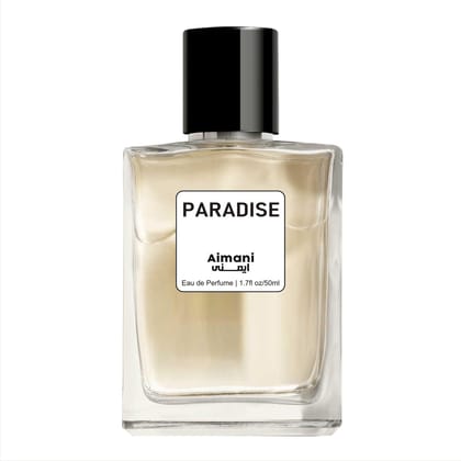 Aimani PARADISE Perfume Spray 50ml | Long-Lasting Eau de Parfum for Men & Women | Fresh, Floral & Premium Fragrance