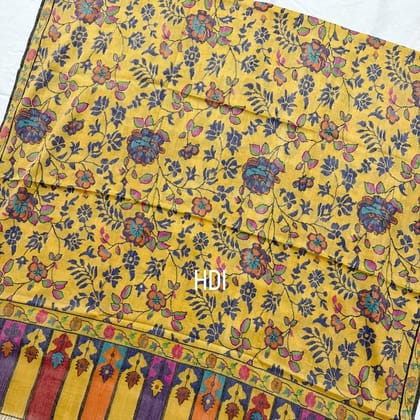 Sunflower Kani Pashmina Shawl – Handwoven Kashmiri Craft in Pure Wool | Luxury Winter Wrap by Heritage Design Inc
