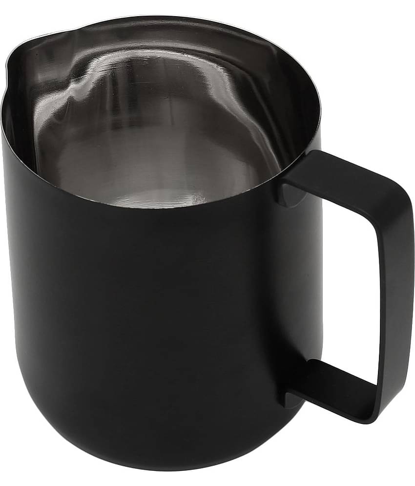 Dynore Black Milk Jug Stainless Steel Jugs 800 mL Black