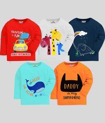 Kuchipoo Pack of 1 Boys Cotton Blend Polo T-Shirt ( Multicolor )