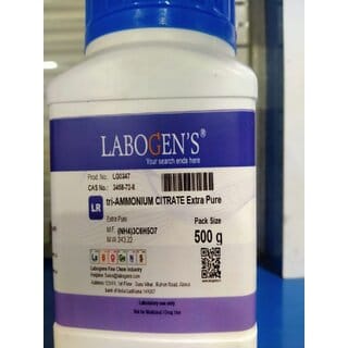 tri-AMMONIUM CITRATE Extra Pure