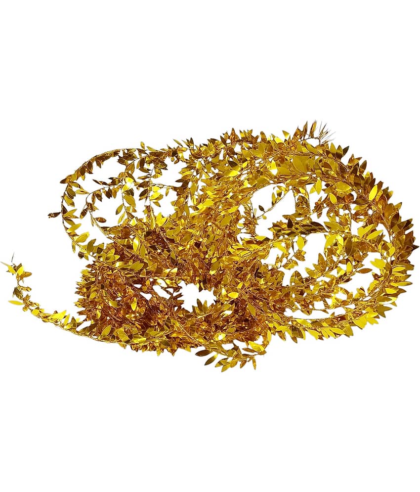 Vardhman Other Artificial Mettalic Foliage Leaves Roll Used Tiara,DIY Craft ( Pack of 1 )