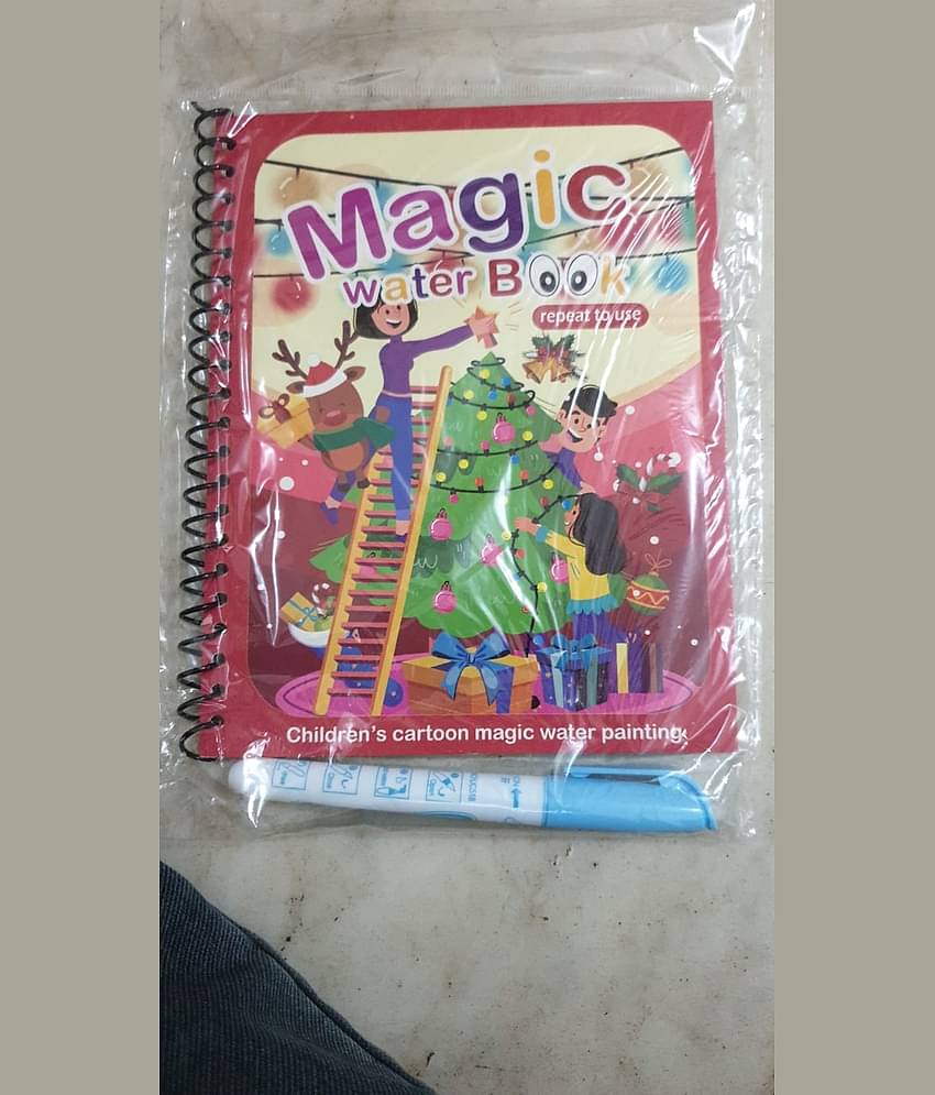 Childrens Cartoon Magic Water Painting Books - Water Magic Books - Set of 2 Books