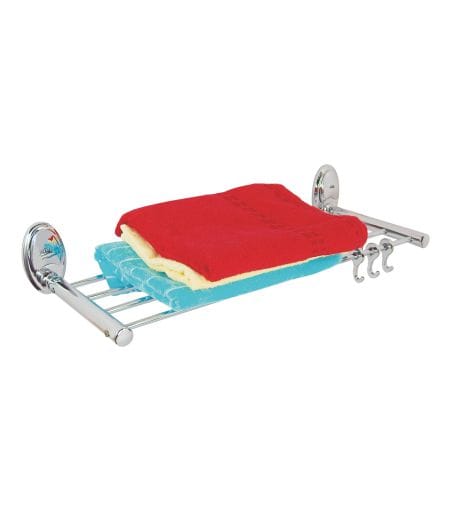 Towel Rack with Hooks 600mm