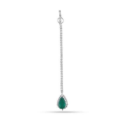 Ghadah - American diamond Maang tikka