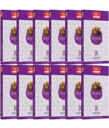 archita poojabatti - Incense Stick Kasturi 18 gm ( Pack of 12 )