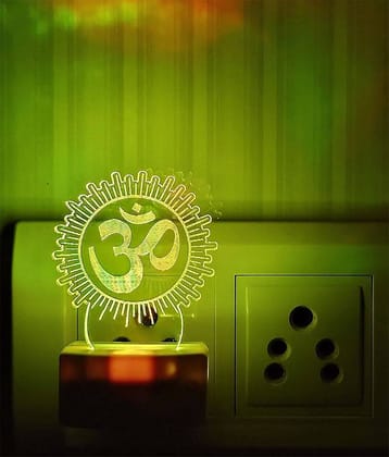 DIONA Night Lamp Om 3D LED Multi Colour Changing Night Lamp Corporate Gift