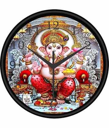 KP CRAFT Circular Analog Wall Clock
