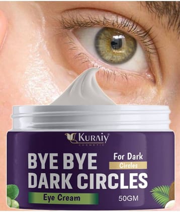KURAIY Pure Under Eye Cream Enriched with Natural Oils to Remove Dark Circles & Wrinkles