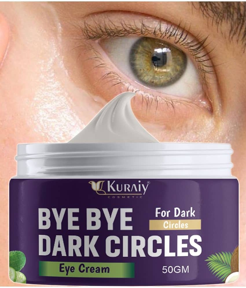 KURAIY Pure Under Eye Cream Enriched with Natural Oils to Remove Dark Circles & Wrinkles