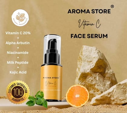 20% Vitamin C Face Serum for Glowing Skin Anti Aging, Dark Spot Removal & Brightening For All Skin Types