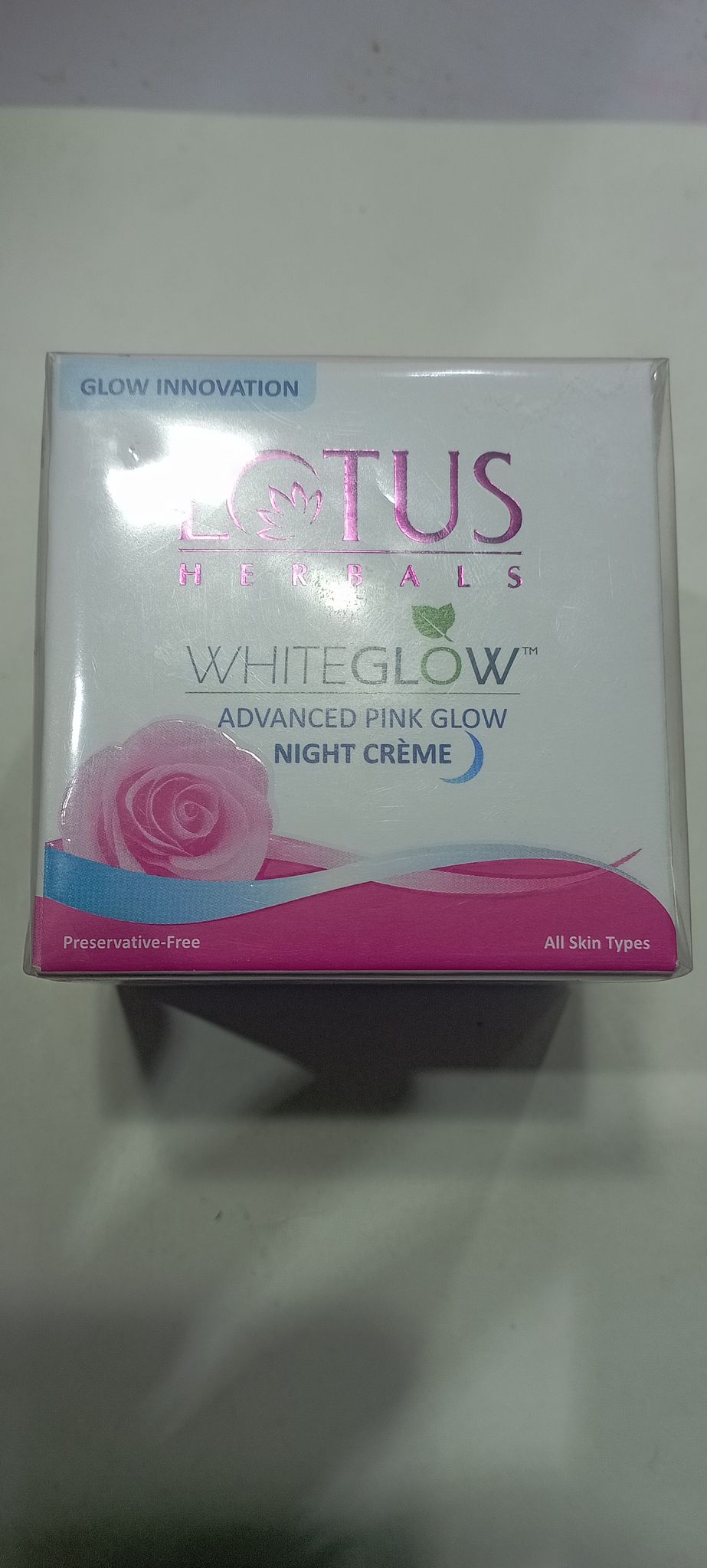 Lotus herbals white glow advanced pink glow night creme 50 g