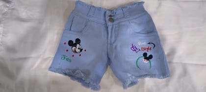 Girls denim shorts