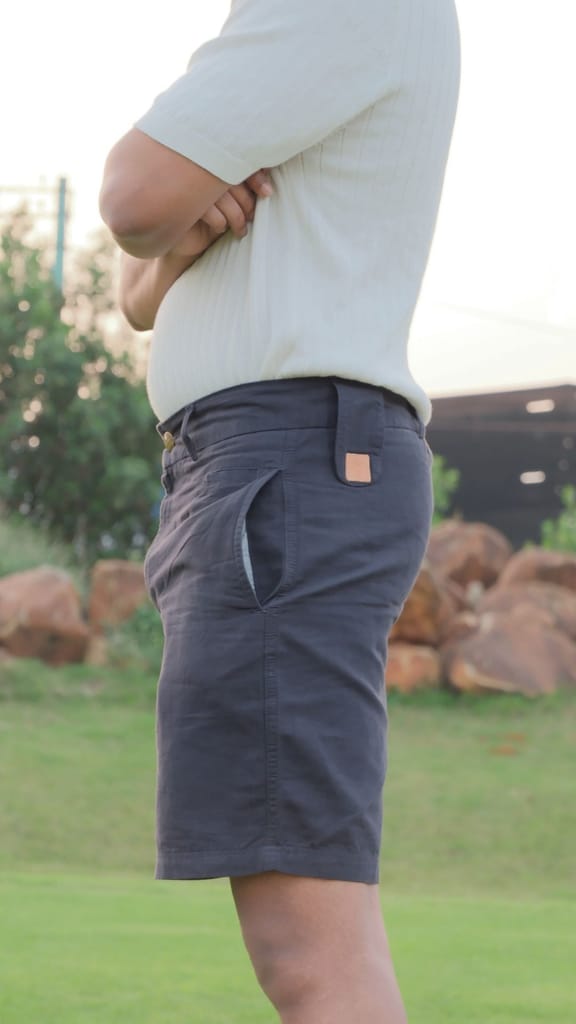Chic Men Johnny Gorkha Men's Golf Shorts | Blend of Hemp and Cotton Fabric 2025 at ShopCircuit |