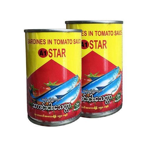 Sardines in Tomato Sauce (Tin-Fish) - 150 gm-Pack of 2