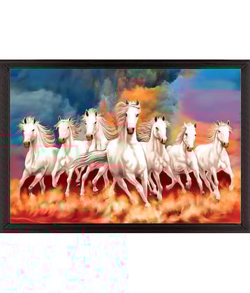 Indianara - Abstract Painting With Frame