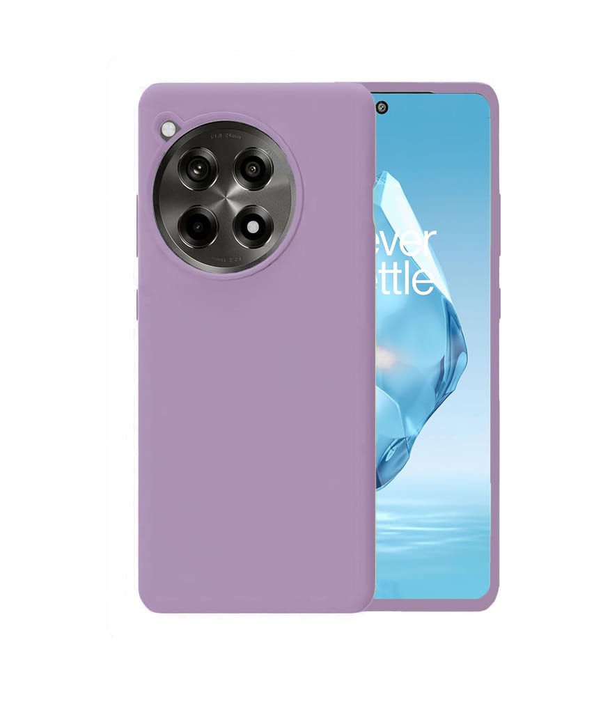 LIRAMARK Liquid Silicone Soft Back Cover Case for OnePlus 12 5G