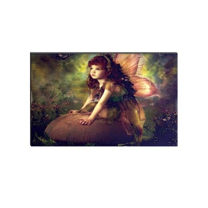6MM MDF Cute Girl Satin Matt Texture UV Art Painting